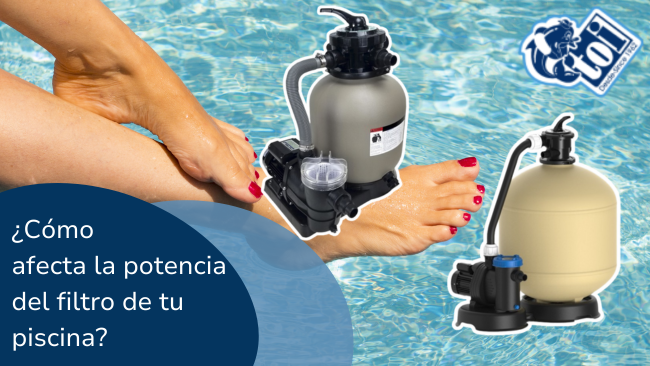 Por qué es importante la potencia del filtro en tu piscina desmontable