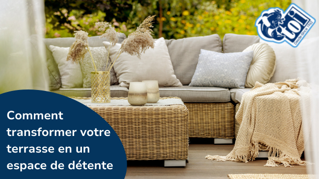 Comment transformer votre terrasse en un espace de détente