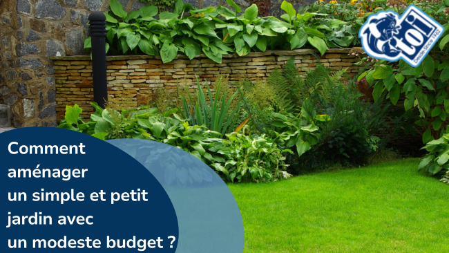 Comment aménager un simple et petit jardin avec un modeste budget ?