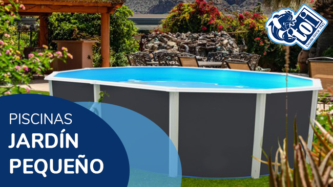 ¿Qué piscina escoger para un jardín pequeño?