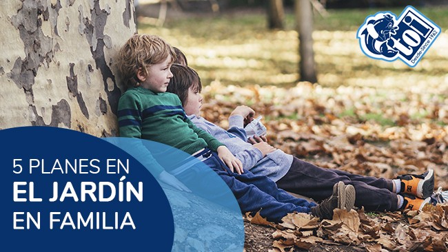 5 planes en el jardín para hacer en familia